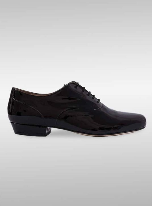 Sebastian Classico tango shoe made of black patent leather