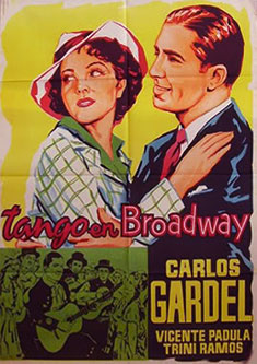 Tango En Broadway Poster