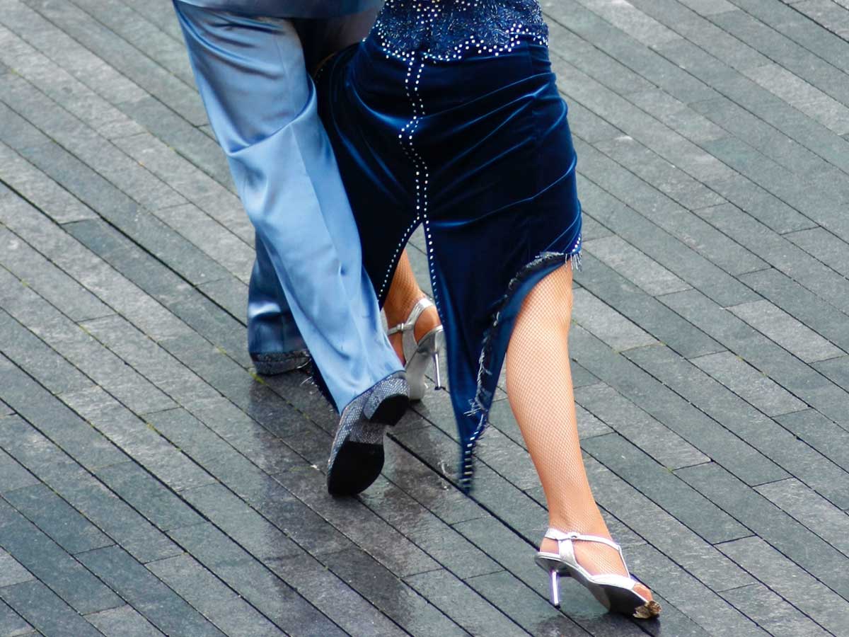 Tango dance lexicon steps