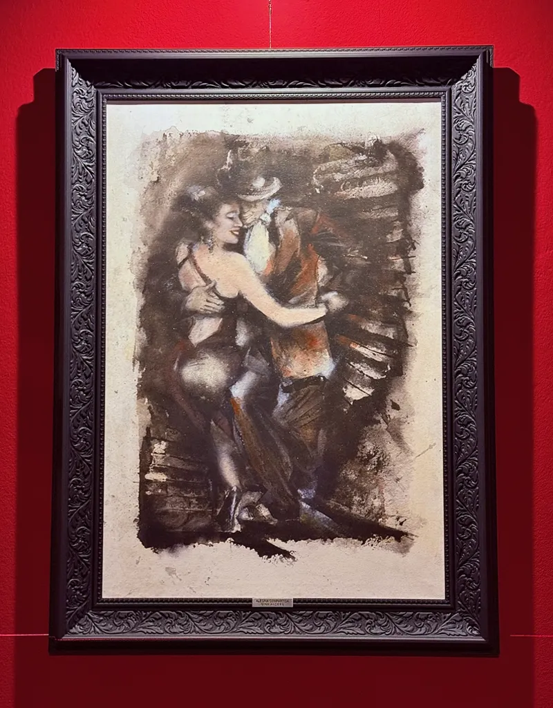 Gina Anders Champagne Tango Alegria Compartida
